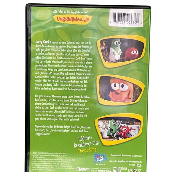 German VeggieTales FitnessHof Ritter Rüben und Kartoffeln Laura allein zu Hause - Picture 3 of 5